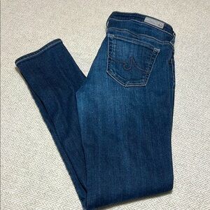 AG The Stilt Cigarette Leg Jeans Size 29 | Low Rise Skinny Denim
